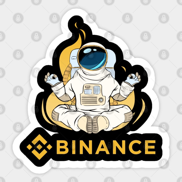 Binance bnb coin Crypto coin Crytopcurrency Sticker by JayD World